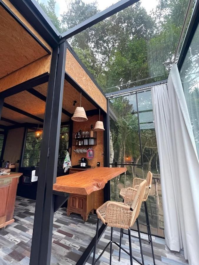 Appartamento Cabana Da Mata Alfredo Wagner Esterno foto